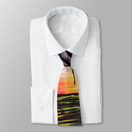 Sunset Sea Krawatte (Gebunden)