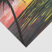 Sunset Sea Seidenpapier (Ausschnitt)