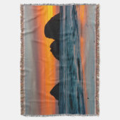 Sunset, Sea Stacks, Ocean Side, Oregon, USA Decke (Vorderseite Vertikal)