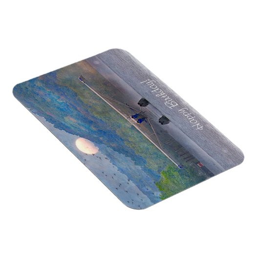 Sunset Seaplane Magnet (Rechte Seite)