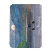 Sunset Seaplane Magnet (Vertikal)