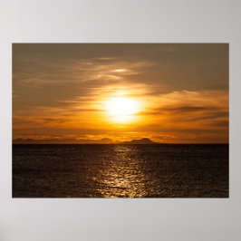 Sunset Seascape Foto Poster