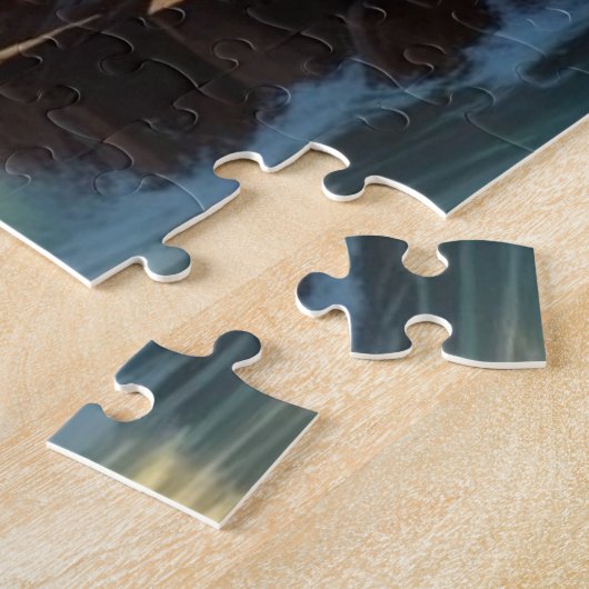 Sunset Seascape Painting Artwork Puzzle (Seite)