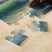 Sunset Seascape Painting Artwork Puzzle (Seite)