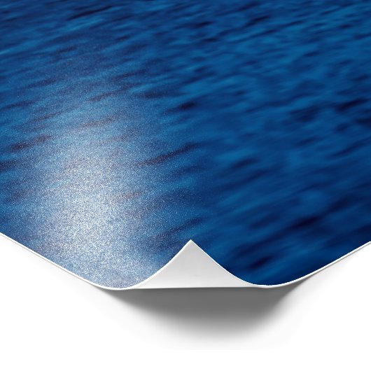 Sunset seen  fotodruck (Ecke)