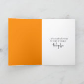 Sunset Segeldenken Karte (Innenseite)