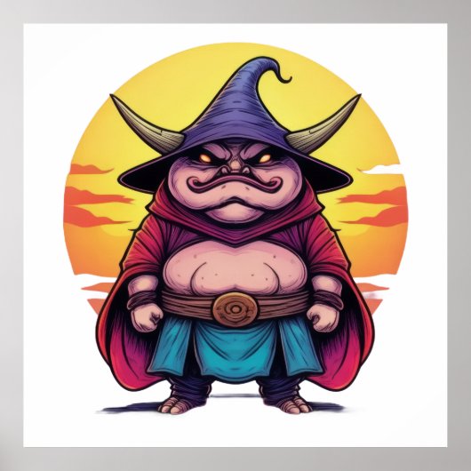 Sunset Sentinel Poster (Vorne)