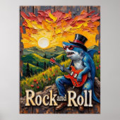 Sunset Serenade: Haifisch-Encore Poster (Vorne)