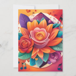 Sunset Serenade Hochzeit Einladung