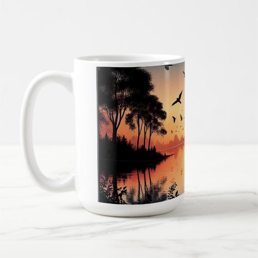 Sunset Serenity Kaffeetasse (Links)