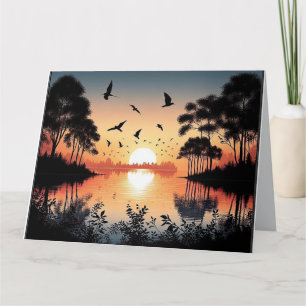 Sunset Serenity Karte