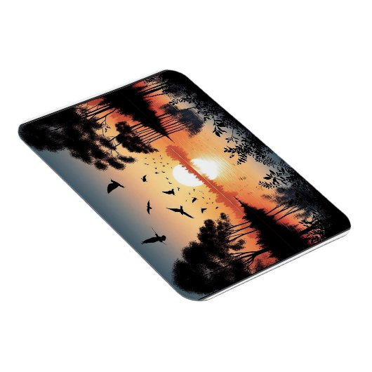 Sunset Serenity Magnet (Rechte Seite)