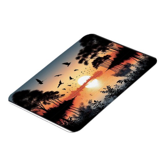 Sunset Serenity Magnet (Linke Seite)