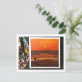 Sunset Serenity Postcard 🌅 📮 Postkarte (Stehend Vorderseite)