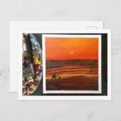 Sunset Serenity Postcard 🌅 📮 Postkarte (Vorne/Hinten)