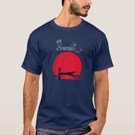 Sunset Serenity T-Shirt (Vorderseite)