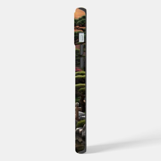 Sunset Series Japanischer Garten iPhone Hülle (Linke Seite)