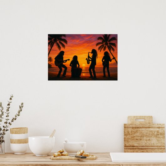 Sunset Session Poster (Küche)