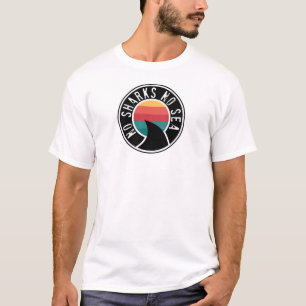 Sunset Shark Aktivist T-Shirt