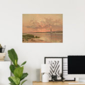 Sunset Shinnecock Bay Poster (Heimbüro)