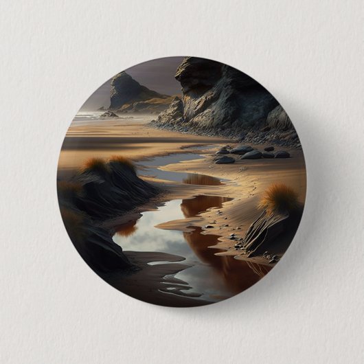 Sunset Shore Button (Vorderseite)