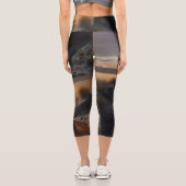 Sunset Shore Capri Leggings (Rückseite)