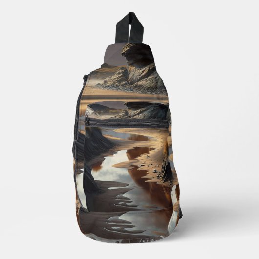 Sunset Shore Crossbody Bag (Vorderseite)