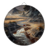 Sunset Shore Dartscheibe (vorne)