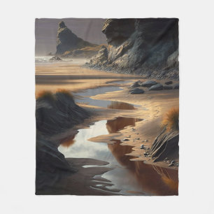 Sunset Shore Fleecedecke