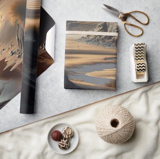 Sunset Shore Geschenkpapier (Basteln)