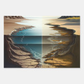 Sunset Shore Geschenkpapier Set (Vorderseite 3)