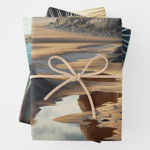 Sunset Shore Geschenkpapier Set