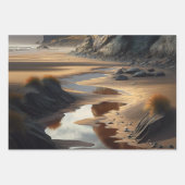 Sunset Shore Geschenkpapier Set (Vorderseite)