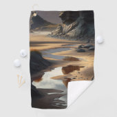 Sunset Shore Golfhandtuch (Insitu)