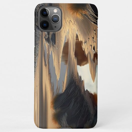 Sunset Shore iPhone Hülle (Rückseite)