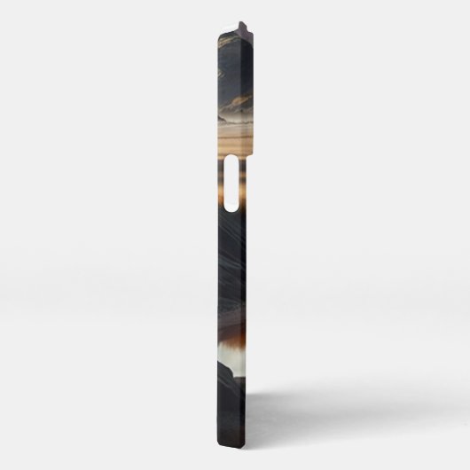 Sunset Shore iPhone Hülle (Rechte Seite)