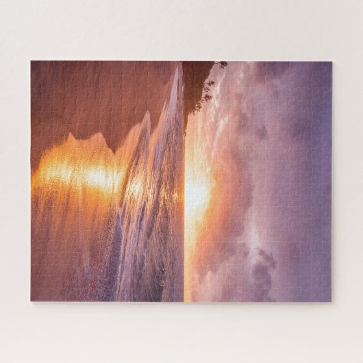 Sunset Shore Jigsaw Puzzle (Horizontal)