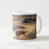 Sunset Shore Jumbo-Tasse (Vorderseite Rechts)