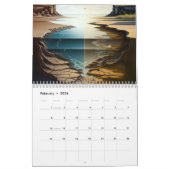 Sunset Shore Kalender (Feb 2026)
