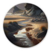 Sunset Shore Keramikknauf (Vorderseite)