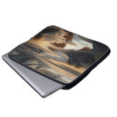 Sunset Shore Laptopschutzhülle (Vorne Knopf)