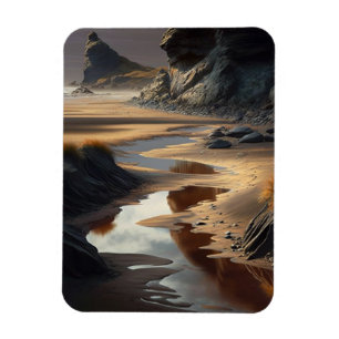 Sunset Shore Magnet