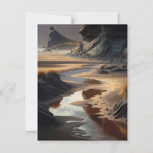 Sunset Shore Mitteilungskarte (Vorderseite)