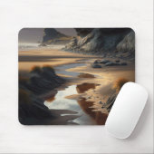 Sunset Shore Mousepad (Mit Mouse)