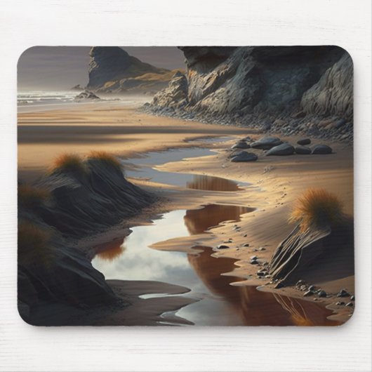 Sunset Shore Mousepad (Vorne)