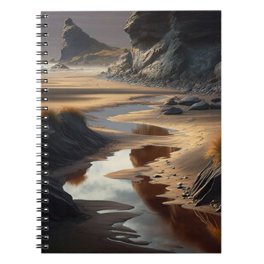 Sunset Shore Notizblock (Vorderseite)