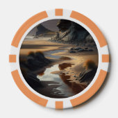 Sunset Shore Pokerchips (Vorderseite)