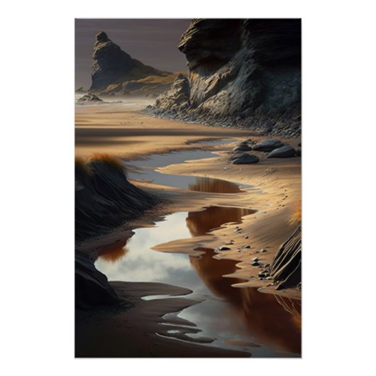 Sunset Shore Poster (Vorderseite)