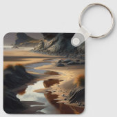 Sunset Shore Schlüsselanhänger (Rückseite)