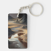 Sunset Shore Schlüsselanhänger (Rückseite)